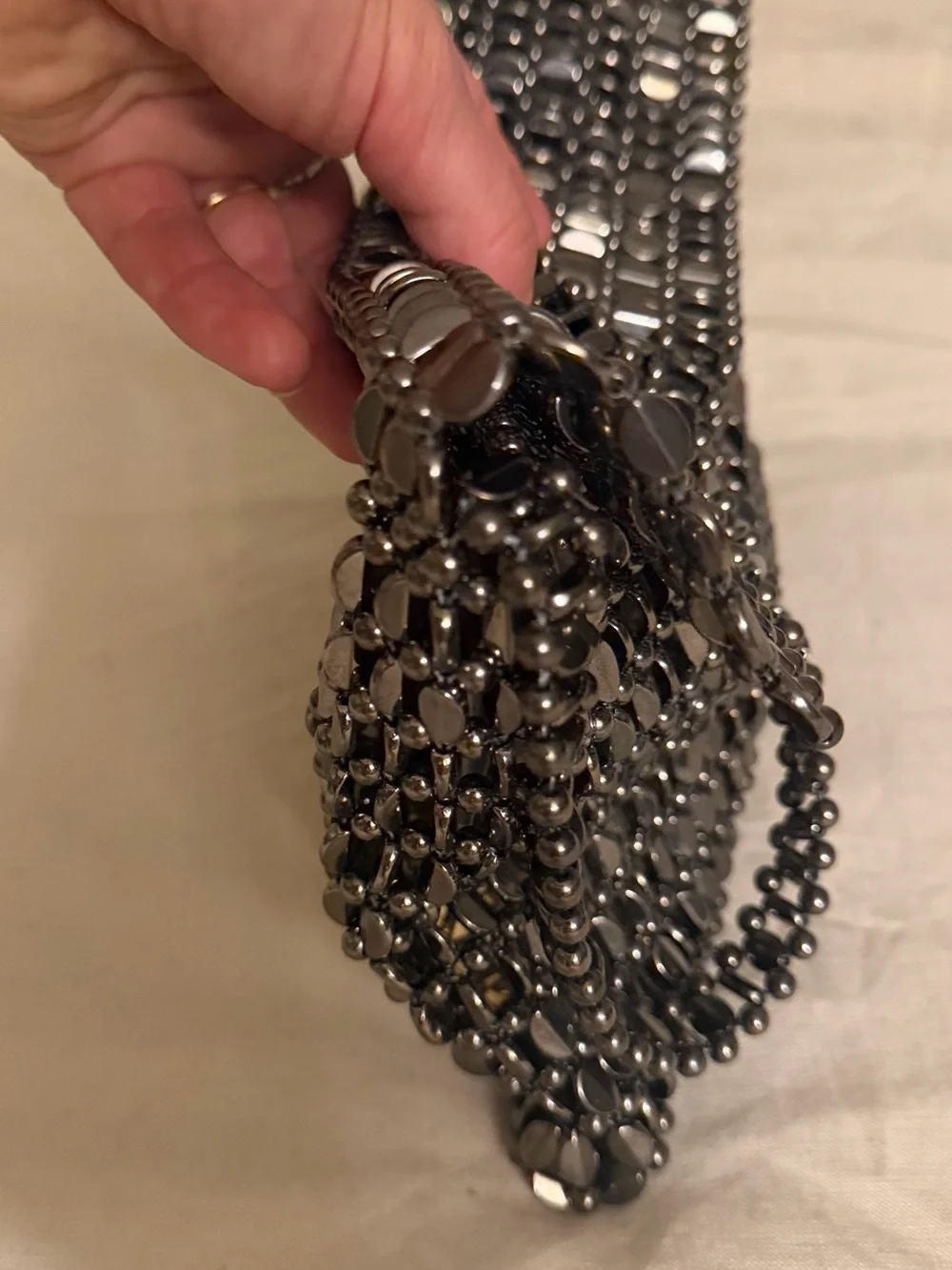 Zara shimmering beaded